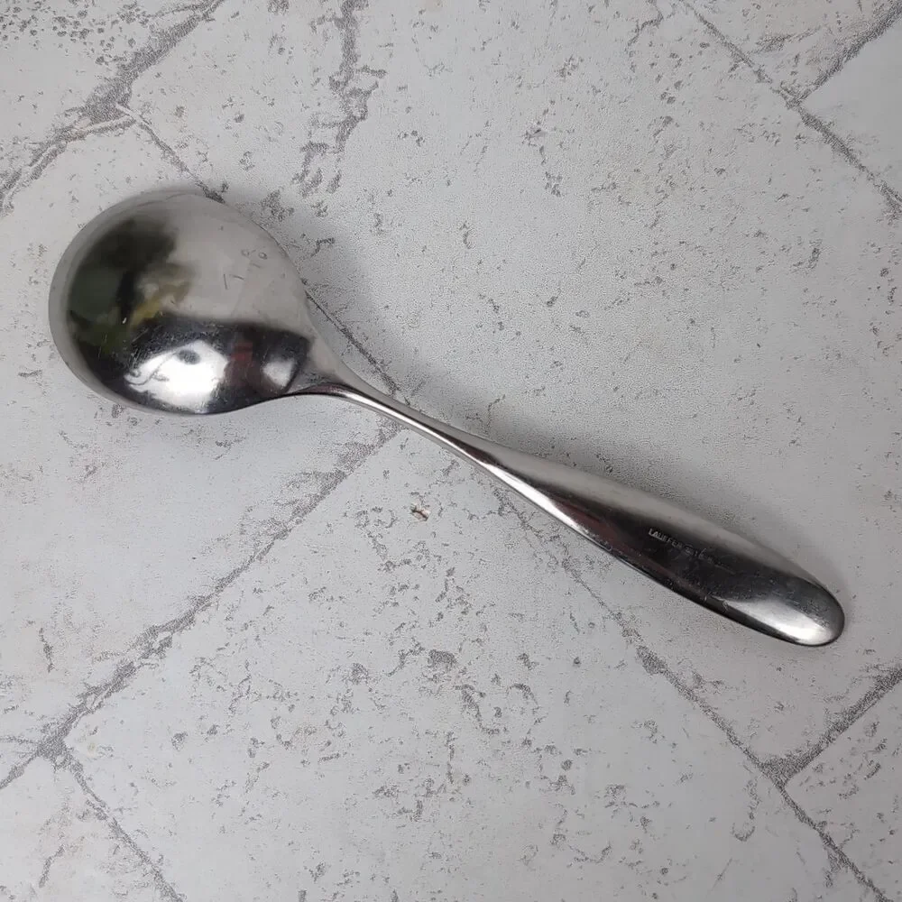 Towle Lauffer MAGNUM 18/8 Stainless Solid Serving Spoon Tablespoon 7 3/4 Japan